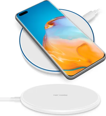Produktbild von QI Wireless Schnell Ladegerät Huawei P40 Pro Kabellos Induktives Laden Charger