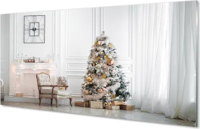 Produktbild von Glasbilder 100x50 Wandkunst Christbaumschmuck