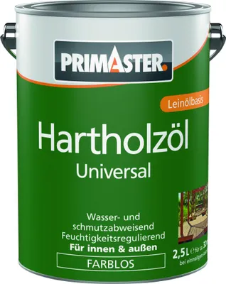 Produktbild von Primaster Hartholzöl Universal 2,5 L farblos