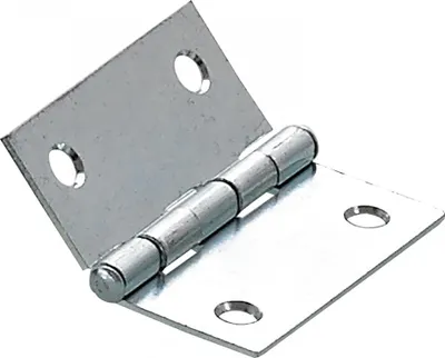 Produktbild von Universal-Stahlscharnier für Möbel, L.40 x B.40 mm