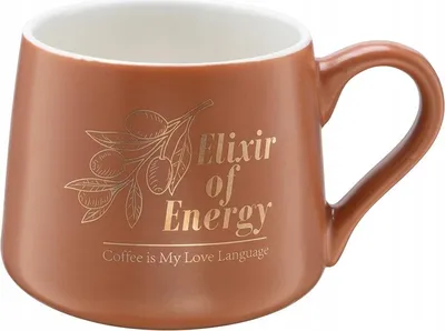 Immagine prodotto di Tazza in porcellana Caramello 340 ml per caffè e tè