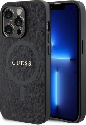 Image de Guess Guhmp15Xpsahmck Iphone 15 Pro Max 6.7 Czarny/Black Hardcase Saffiano Magsafe