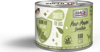 Produktbild von MAC's DOG Paw Power Smoothie 6x200g | Rind - Gelenk Fit
