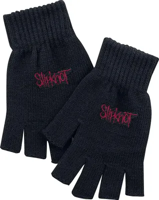 Produktbild von Slipknot Kurzfingerhandschuhe Uni Logo schwarz Standard