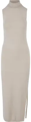 Produktbild von Urban Classics - Maxikleid Rollkragen für Damen TN309 (L) (Nasssand braun)