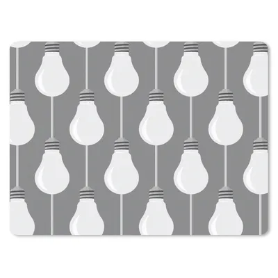 Produktbild von MuchoWow® Mauspad Mousepad Lampen - Muster - Retro 23x19 cm - Mousepads - Maus Mat - Pad - Mausunterlage - Schreibtischunterlage - Mauspad