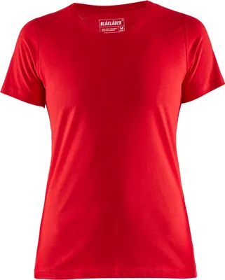 Produktbild von Blakläder Damen T-Shirt 3334 1042 in div. Farben, Farbe:rot, Größe:3XL