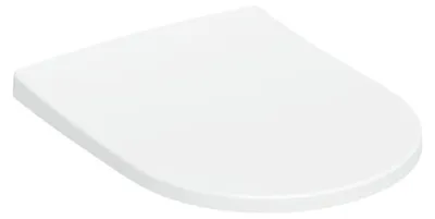 Produktbild von Geberit Acanto WC-Sitz Slim Wrap over antibakt Scharn verchr m Absenk. Quickr, 1 Stk.