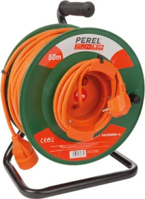 Obrázok produktu pre Perel Garden Reel 50 M - 3G1.5 - uzemnený