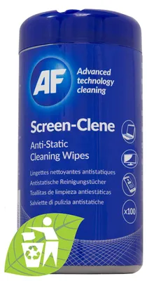 Image de AF SCR100T Screen-Clene - 100 lingettes en boîte distributrice