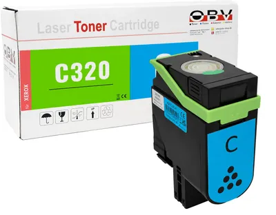 Produktbild von Xerox C320 kompatibler Toner Cyan - C320 C320DN C320DNI C325DN C325DNI
