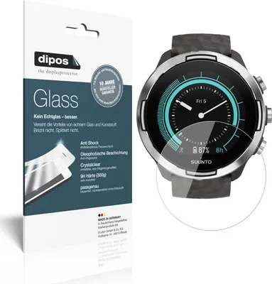 Obrázok produktu pre 1x ochranná fólia pre Suunto 9 - Anti-Shock 9H film dipos Glass plastové sklo