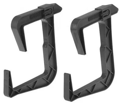 Image de Support de jardinière de balcon graphite 2 pièces