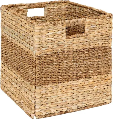 Produktbild von Korb "ninon" schilf beige 38x38cm - Atmosphera créateur d'intérieur