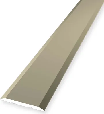 Produktbild von Übergangsschiene 2 x 25 x 1000 mm Übergangsprofil Übergangsleiste Aluminium eloxiert Glatt Selbstklebend Sandfarbig Küberit