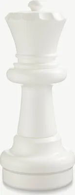Produktbild von Ubergames - Schachfigur - Dame 60 cm - Weiß - Geeignet für Ubergames Schachspiel