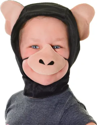 Productafbeelding van Bristol Novelty Kinderchimpansenkappen en -s BN1337 (one size) (zwart)