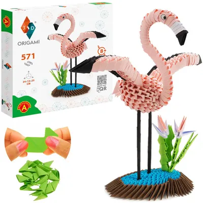 Produktbild von ORIGAMI 3D Flamingo