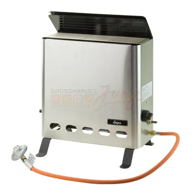 Immagine prodotto di Riscaldatore per serra Riscaldatore a gas Riscaldatore per serra Riscaldamento 4,2 kW Acciaio inossidabile + accessori