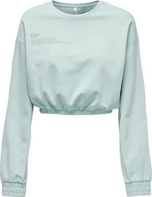 Produktbild von Only Zenia Unb Elastic Sweatshirt Grün M Damen Grün M