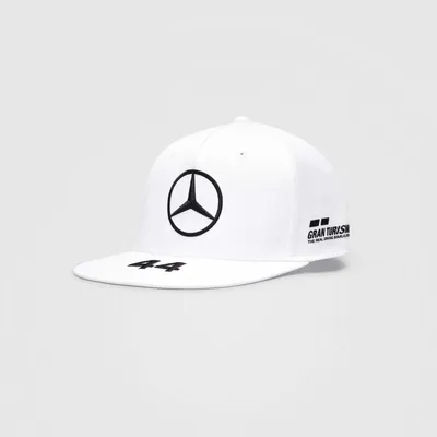 Produktbild von Lewis hamilton 2021 flatbrim petronas cap - wit, uni