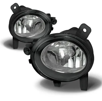 Immagine prodotto di Fari fendinebbia 2 pezzi, vetro trasparente, cromati, attacco HB4, per BMW F20 F21 F30 F31 F32 F34 F35
