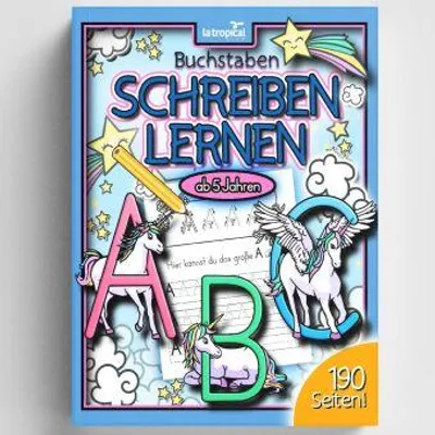 Produktbild von Buchstaben schreiben lernen ab 5 Jahren