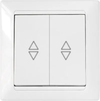 Produktbild von Wechselschalter/Serienschalter Unterputz 10A Premium serie STILE Weiß