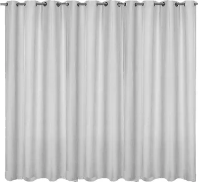 Produktbild von JEMIDI Vorhang blickdicht lichtundurchlässig - Gardine mit Ösen Anbringung - Ösenschal Dekoschal Verdunkelungsvorhang - 100% Polyester lang
