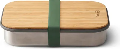 Produktbild von Black+Blum - Lunchbox - RVS Stahl & bambus - 900 ML