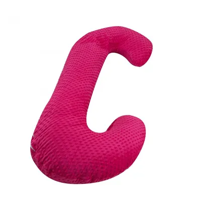 Produktbild von Umstandskissen Minky Form C rosa