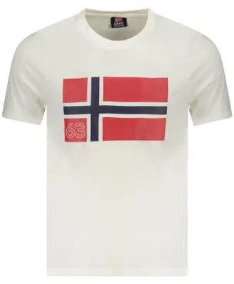 Produktbild von NORWAY 1963 Herren KURZARM-T-SHIRT Weiß 856022_BIWHITE : Größe - 2XL Größe: 2XL