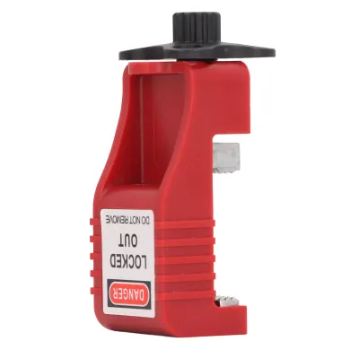 Imagen del producto de Dispositivo de bloqueo para interruptores automáticos, Dispositivo de bloqueo para interruptores automáticos de generadores, Dispositivo de bloqueo metálico para interruptores automáticos, Dispositivo de bloqueo para interruptores automáticos con sistema de sujeción, Dispositivo de bloqueo ajustable para interruptores automáticos, Productos de bloqueo y etiquetado