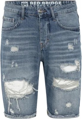 Produktbild von Red Bridge Herren Jeans Short Kurze Hose Denim Blau W31