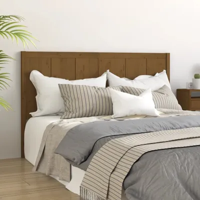 Produktbild von Kopfteil Honigbraun 205,5x4x100 cm Massivholz Kiefer , Kopfteile Design 2024