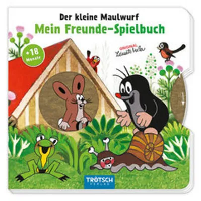 Obrázok produktu pre Trötsch Der kleine Maulwurf Mein Freunde-Spielbuch Pappenbuch
