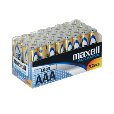 Immagine prodotto di Maxell - Pacco Batteria Aaa Lr03*32 Uds