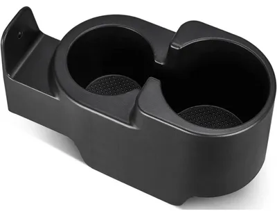 Produktbild von Auto Getränkehalter für Fortwo 450/451 1998-2015, Schwarz, 2 Getränkeschalen