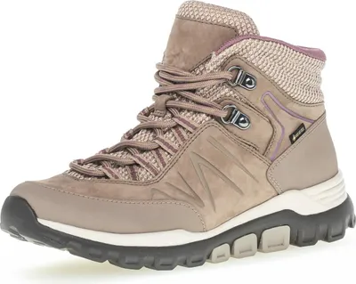 Produktbild von Gabor Damen Wanderschuhe Stiefelette knöchelhoch mit Schnürung und robuster Profilsohle