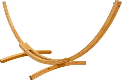 Produktbild von Großes Hängemattengestell Outdoor Holz - 325 cm Hängematten Ständer Holzgestell
