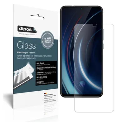 Produktbild von 2x Schutzfolie für Vivo IQOO matt - Anti-Shock 9H Folie Glass Kunststoffglas