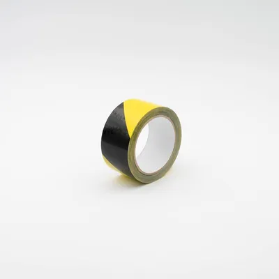 Produktbild von Markierungsband selbstklebend, schwarz/gelb, 50 mm breit
