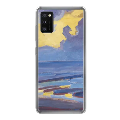 Produktbild von MuchoWow® Handyhülle Schutzhülle Hülle für Samsung Galaxy A41 Am Meer - Piet Mondrian Silikon Softcase Handy Hülle - Mobiltelefon