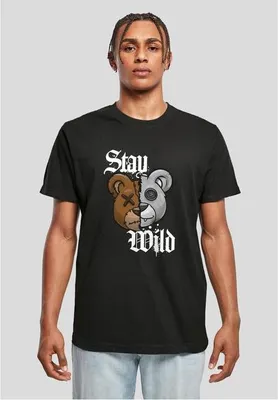 Obrázek produktu pro Pánské tričko Mr. Tee Stay Wild Tee black - S