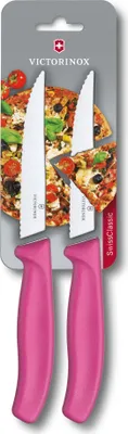 Produktbild von Victorinox Pizzamesser 2er Set Pink 6.7936.12L5B