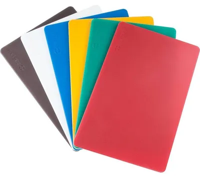 Zdjęcie produktu dla Deska do krojenia, Haccp, niebieska, 450 X 300 X 13 mm (szer. x głęb. x wys.)