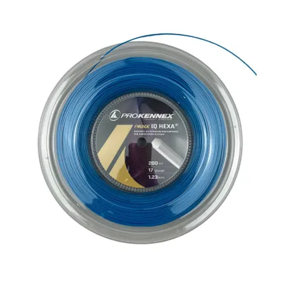 Image de PROKENNEX IQ HEXA : Bobine de cordes de tennis monofilament, 1,23 mm, 200 mètres, PRO KENNEX