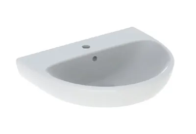 Immagine prodotto di Geberit Selnova - Lavamano 550x440 mm, con 1 foro per rubinetto, con troppopieno, bianco 500.305.01.7