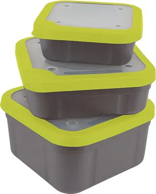 Immagine prodotto di Fox Matrix Bait Box 3,3pt 1,88l grigio/lime con fori
