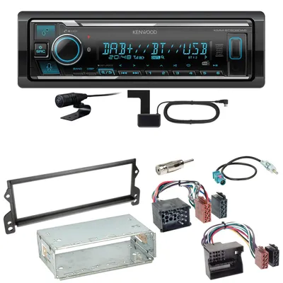 Produktbild von Kenwood KMM-BT508DAB Bluetooth Digitalradio Einbauset für MINI R50 R52 R53